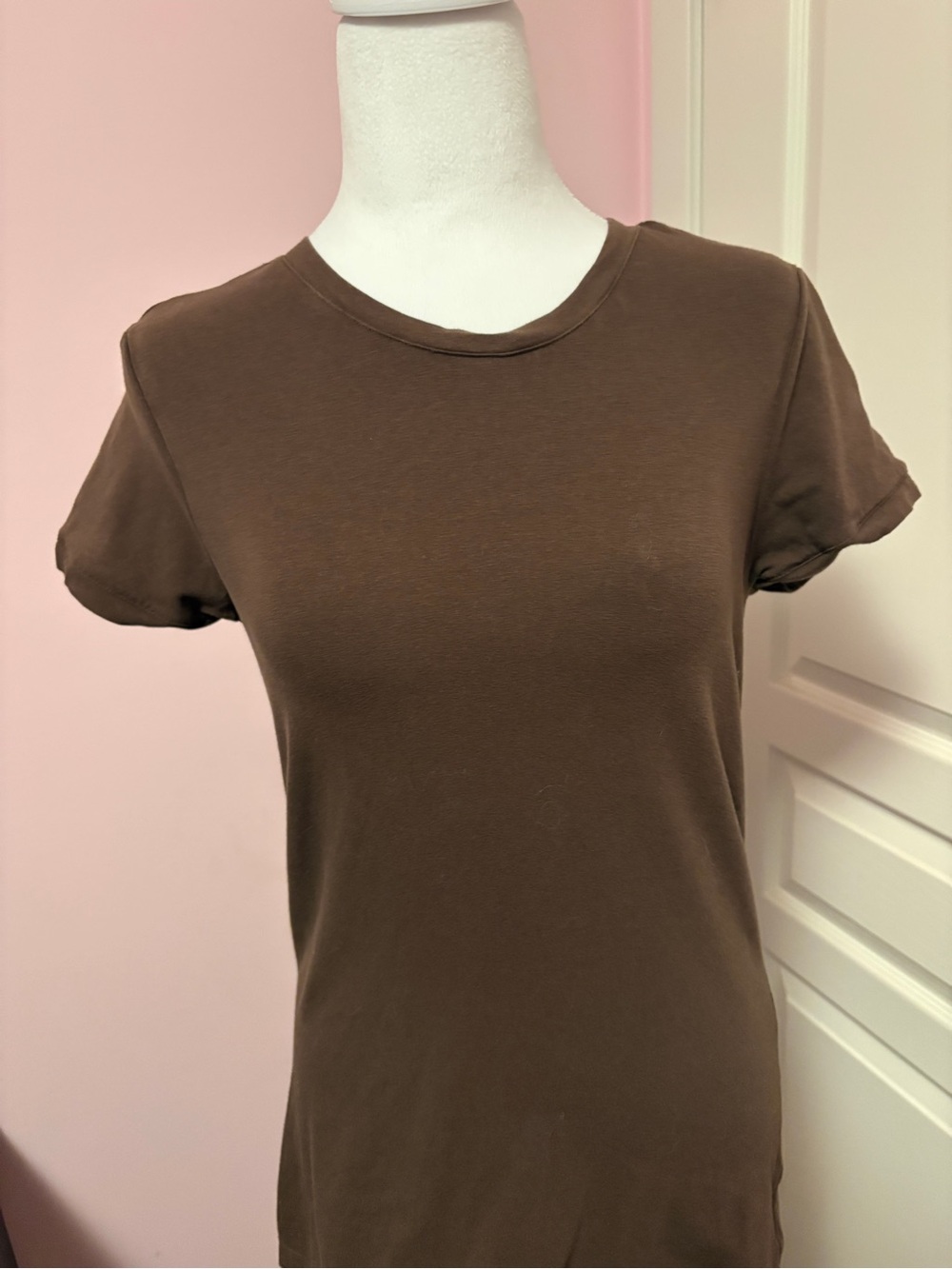 Everyday Brown Short Sleeve Crewneck Tee